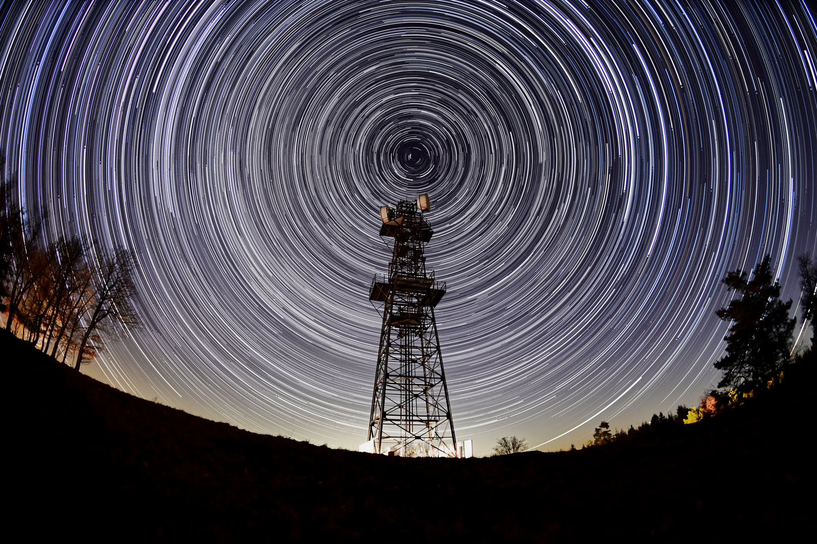 Startrails Artf Funkmast 0011