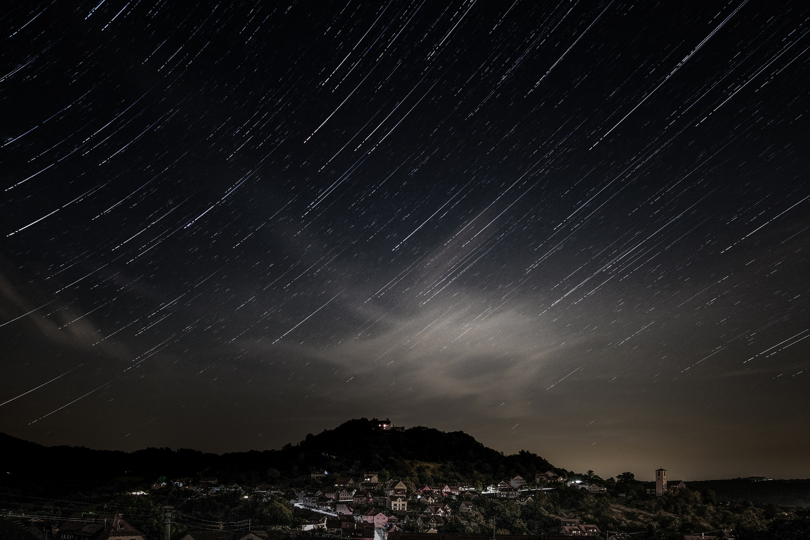 Startrails Auenwald/Ebersberg 