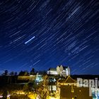 Startrails bei Schloss Lichtenberg