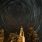 Startrails Burg Raesfeld