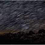 Startrails .... die Ekliptikebene ...