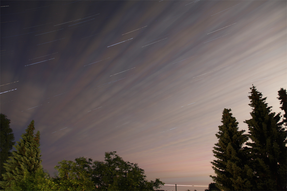 Startrails - erster Versuch