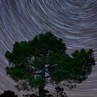 Startrails im Hinterland der Communidad de Valencia