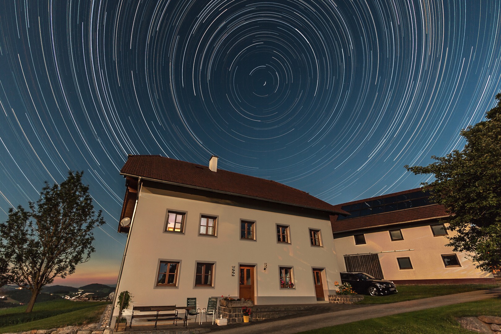 Startrails im Mühlviertel I