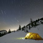 Startrails in den Chiemgauer Alpen