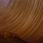 Startrails in Namibia