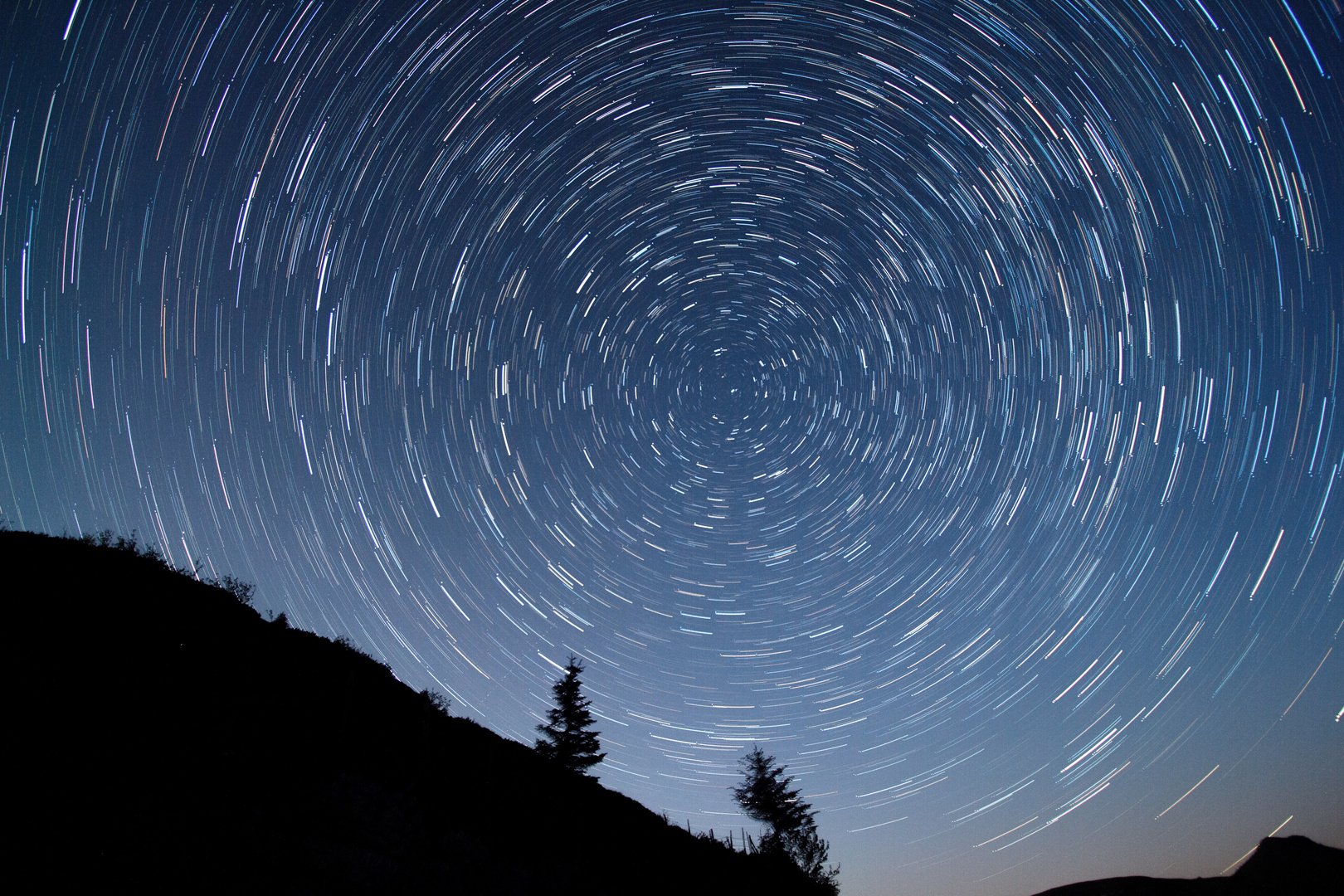 Startrails in Salzburg