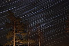 Startrails in Schweden