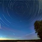 Startrails mit Perseiden 2014