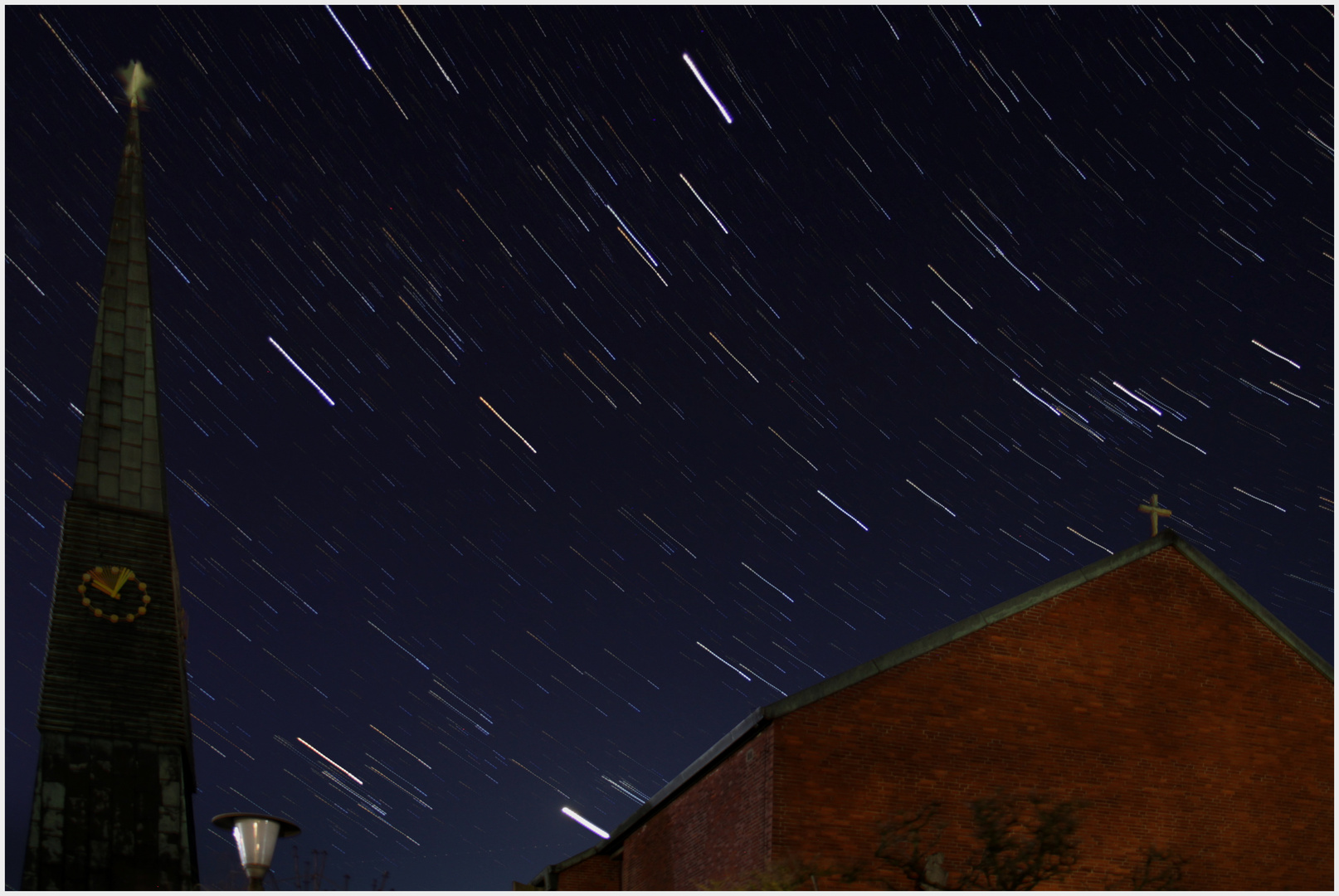 Startrails mit Venus