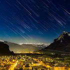 Startrails over Balzers