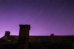 Startrails over Darmstadt