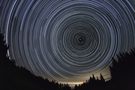 Startrails Richtung Norden Hohe Dirn Nationalpark Kalkalpen von Mayr Bernd 