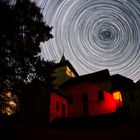 Startrails Sankt Michaels - Kapelle