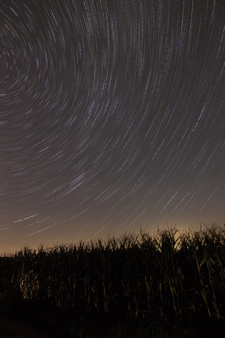 Startrails Schwäbische Alb 18.09.2019