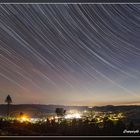 Startrails über Bad Laasphe