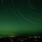 Startrails über dem Bodensee