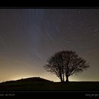 Startrails über der Rhön