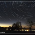 Startrails über Weidenhausen