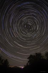 Startrails über Wetzlar