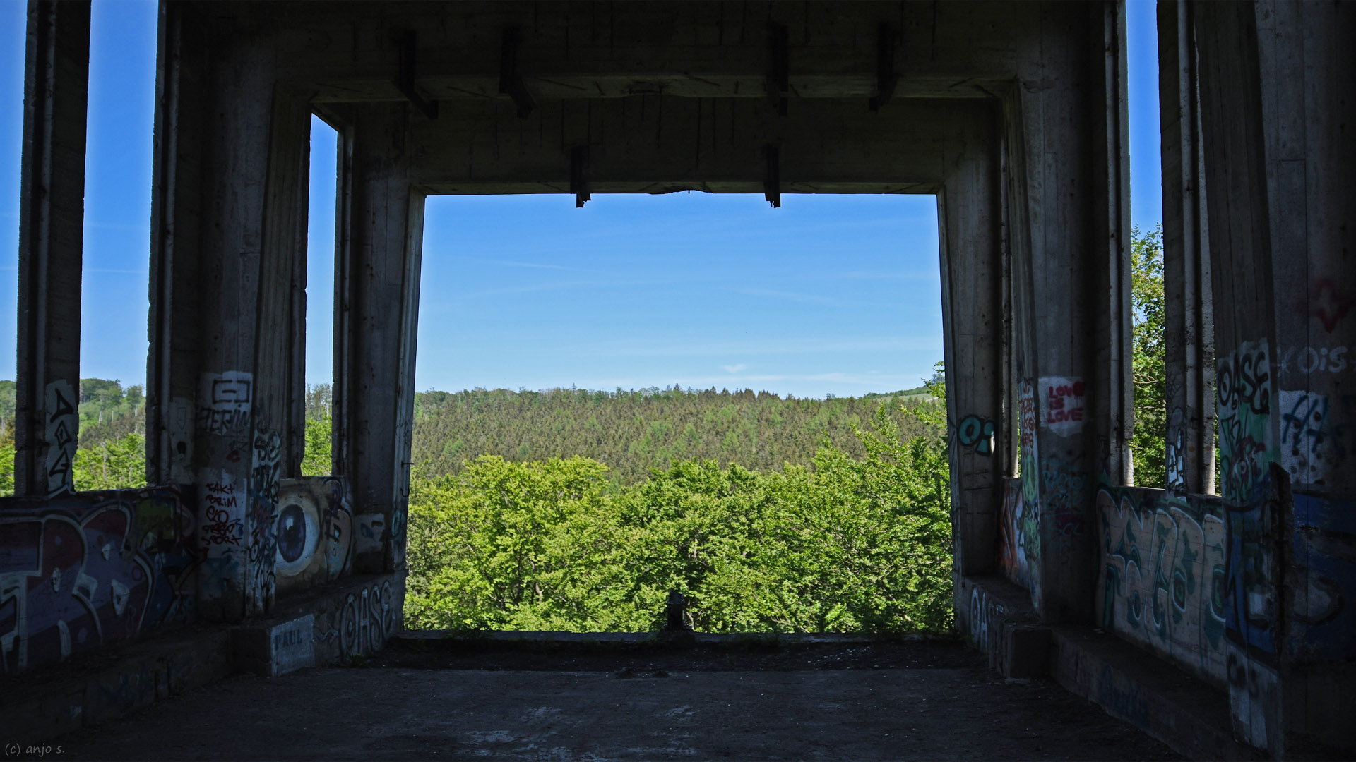 Startrampe in die Baumwipfel