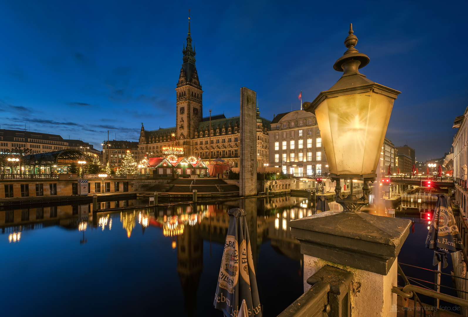 Startseite 22.12.2021 - Blick von den Alsterarkarden