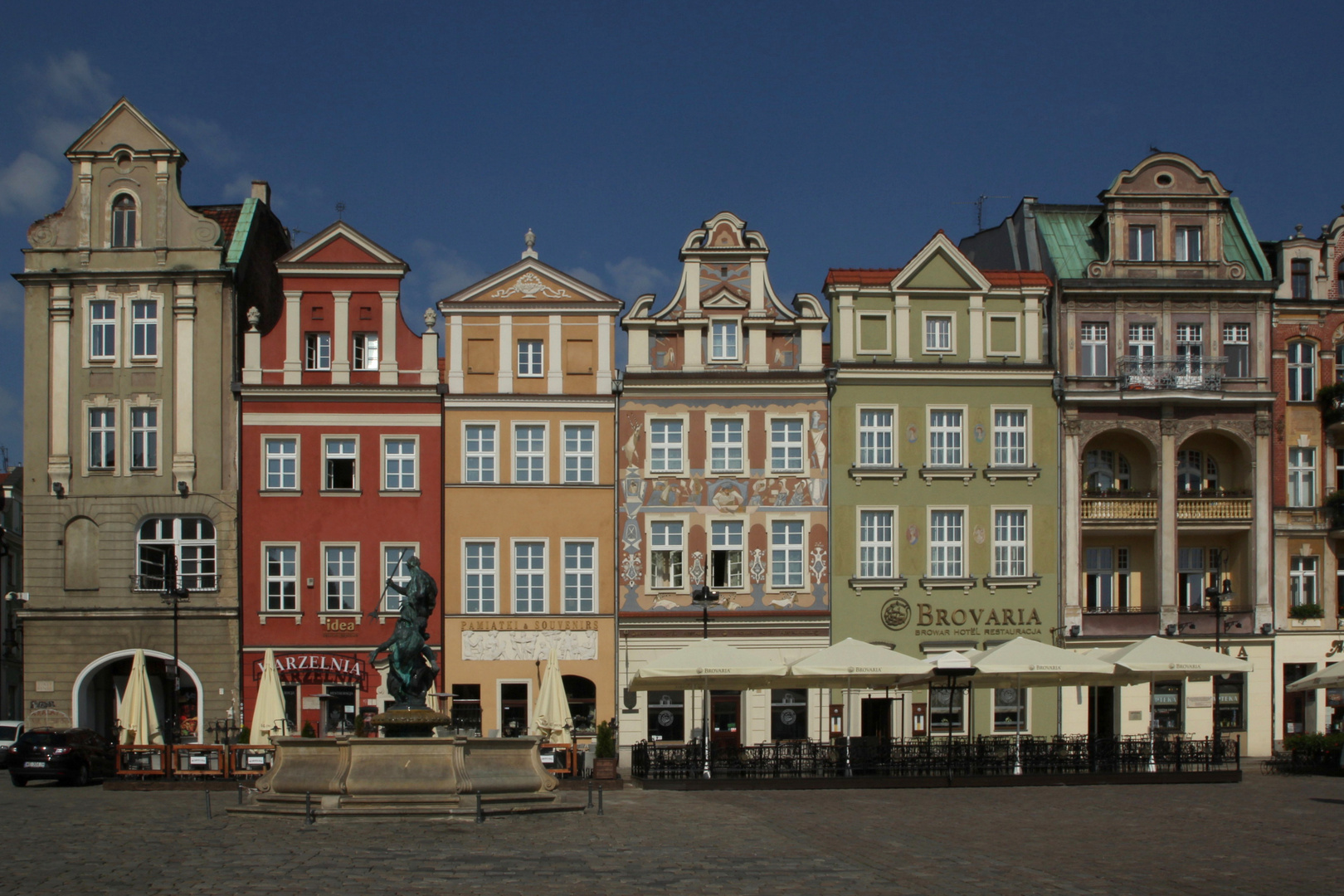 Stary Rynek Poznan - Westseite des Alten Marktes in Posen