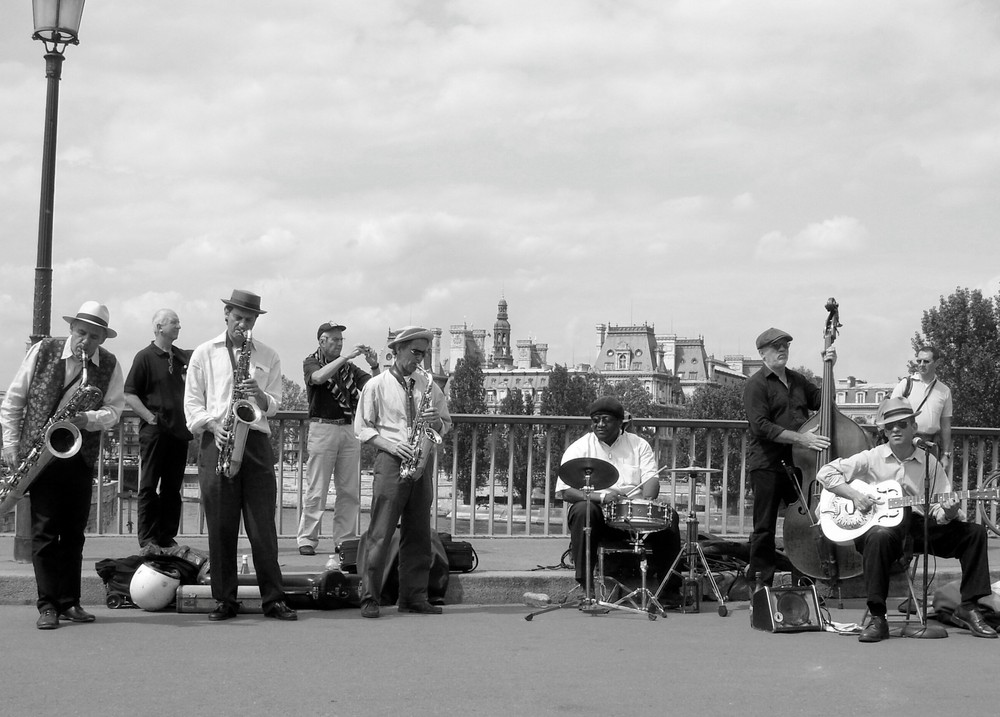 Staßen-Jazz Paris