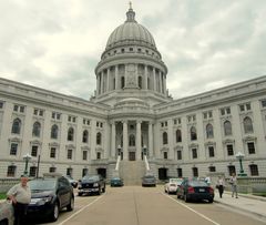 State Capitol in Madison, Hauptstadt von Wisconsin, USA