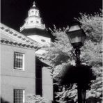 State Circle, Summer Afternoon - An Annapolis Infrared Impression