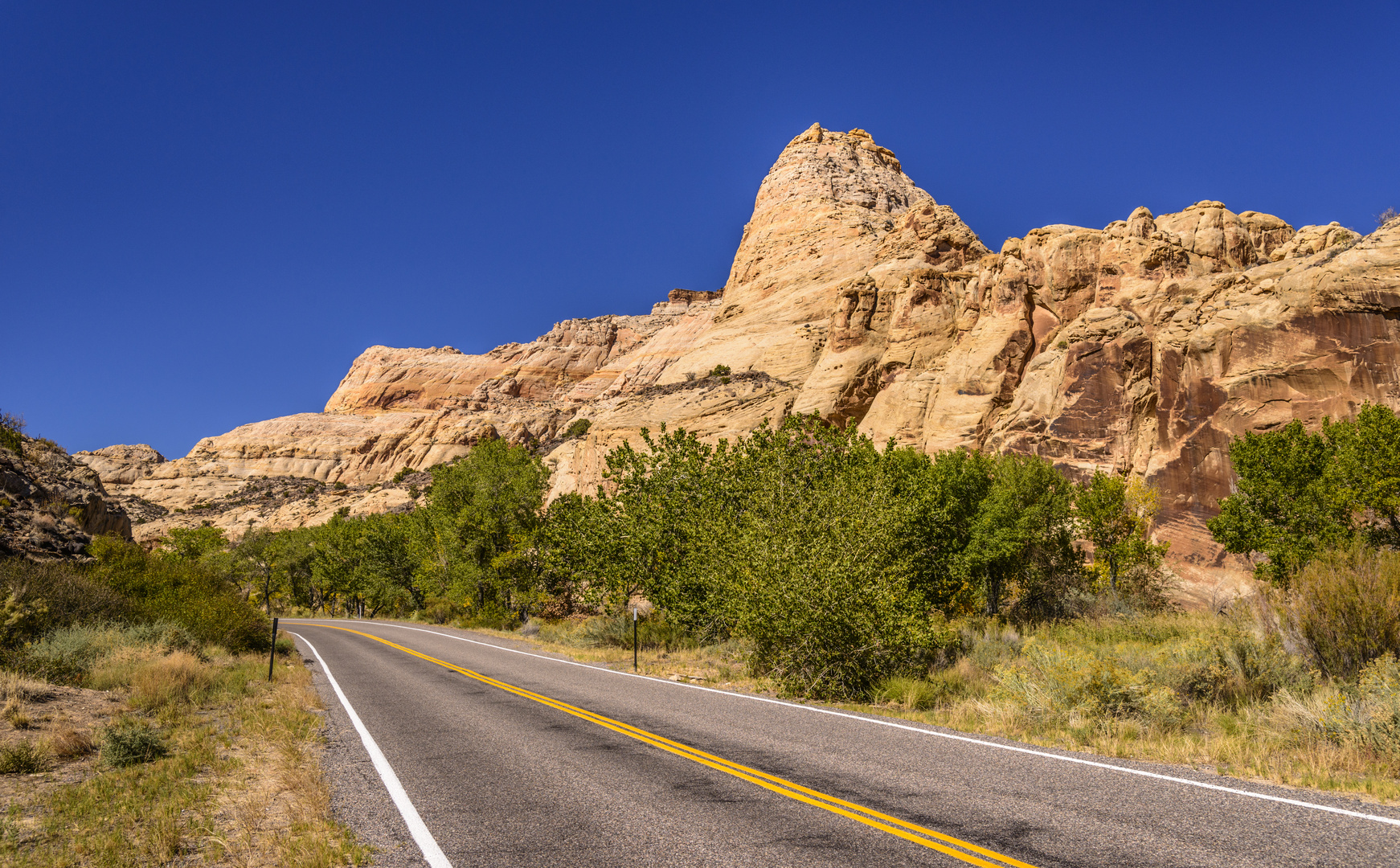 State Route 24, Capitol Reef NP, Utah, USA