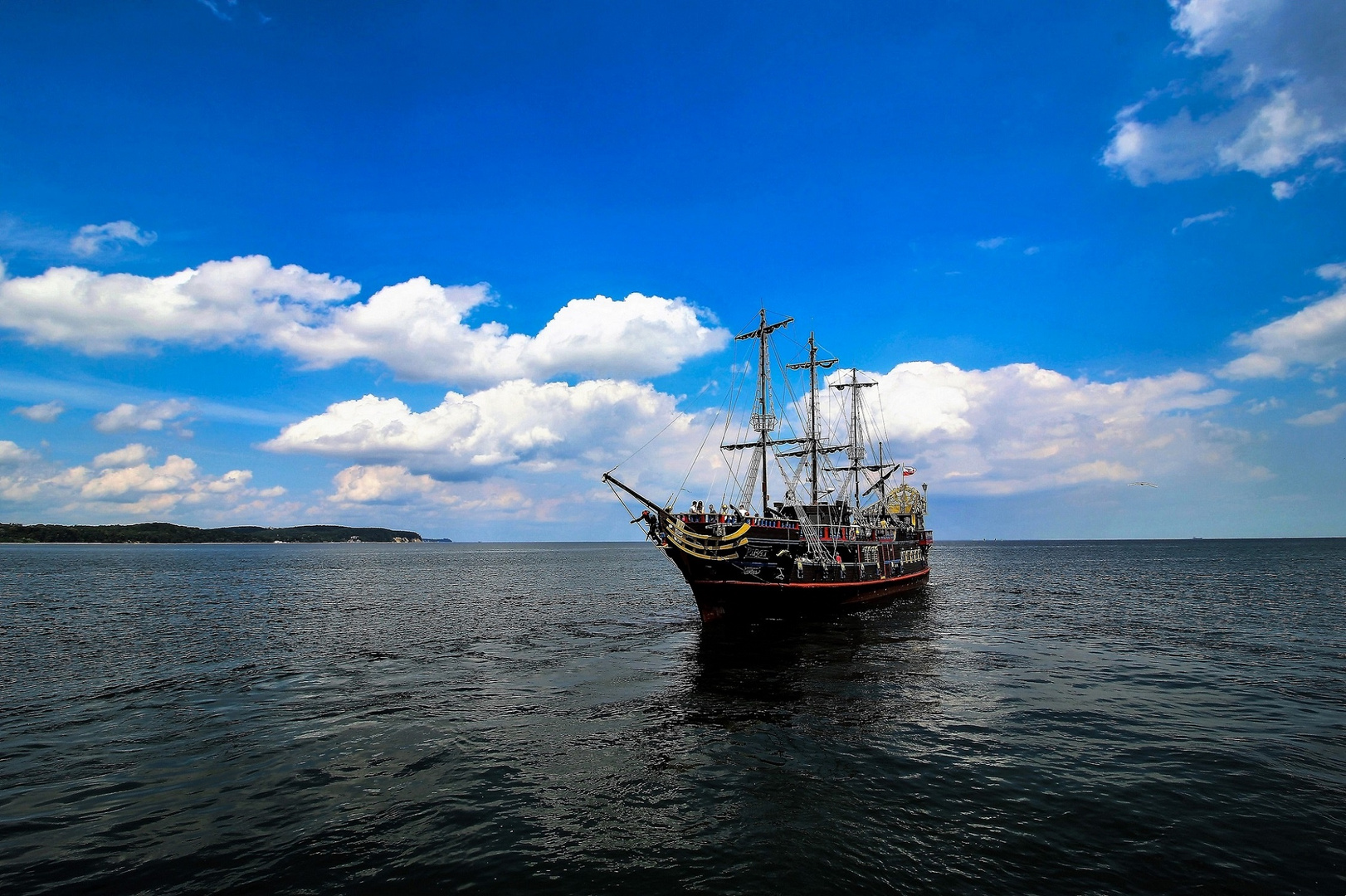 Statek Pirat Galeon