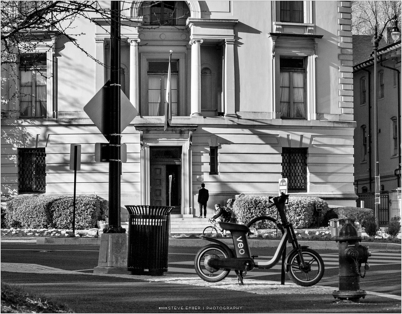 Stately Home, Stylish Scooter - An Embassy Row Impression