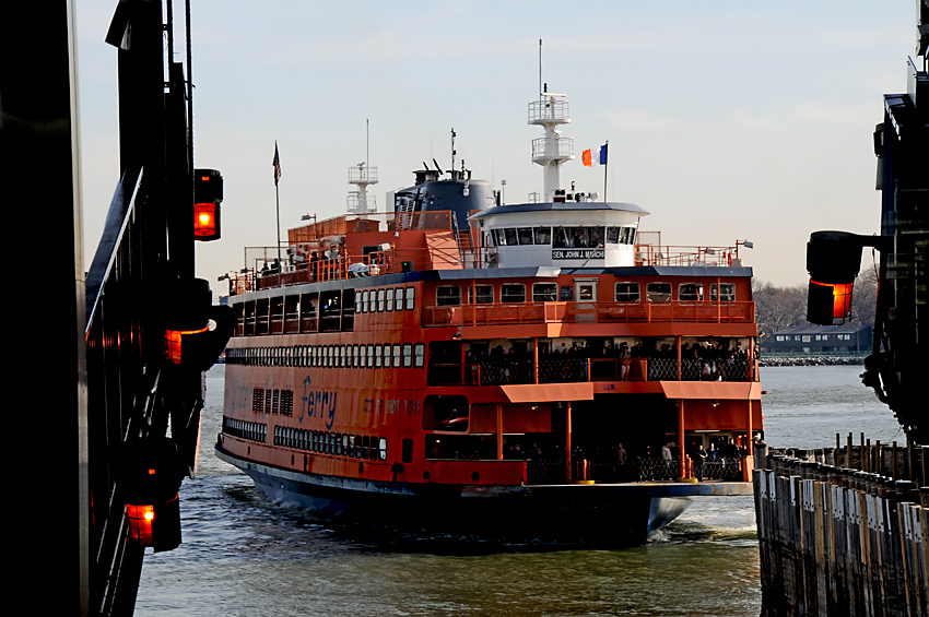 Staten Island ferry.