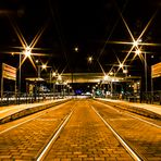 ...Station at night....