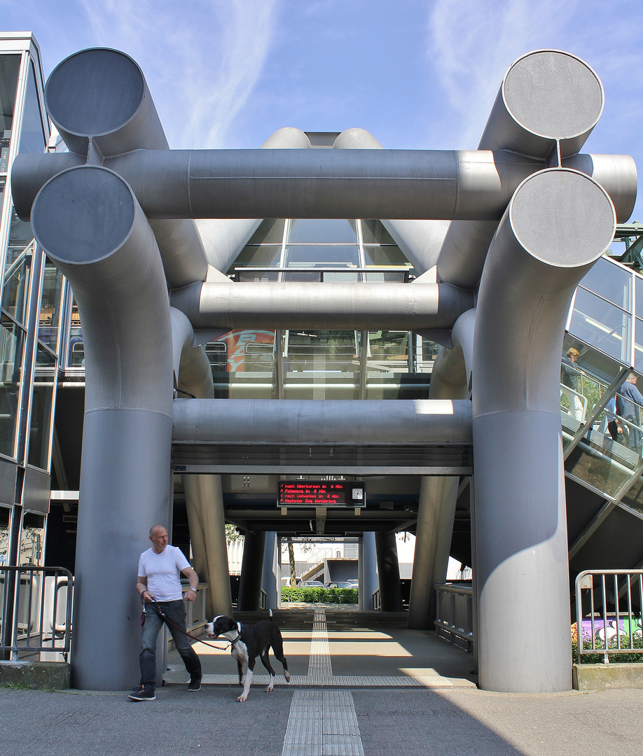  Station Ohligs-Mühle der Wuppertaler-Schwebebahn