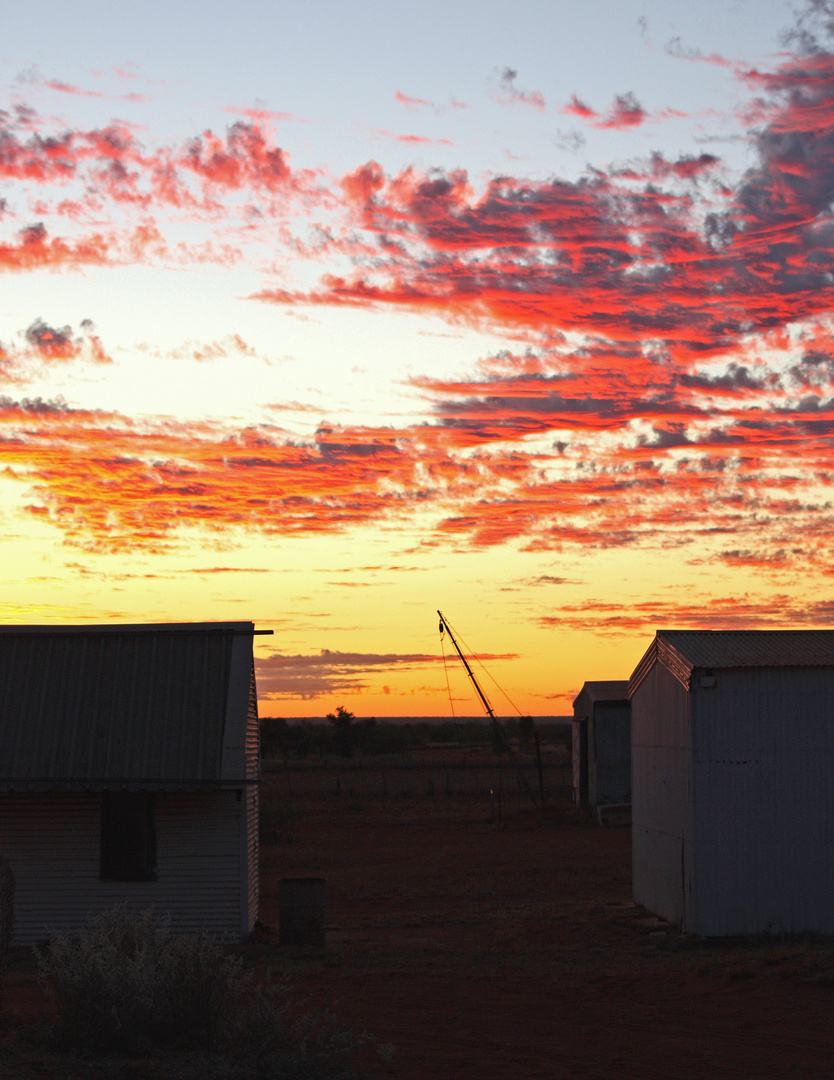 station sunset