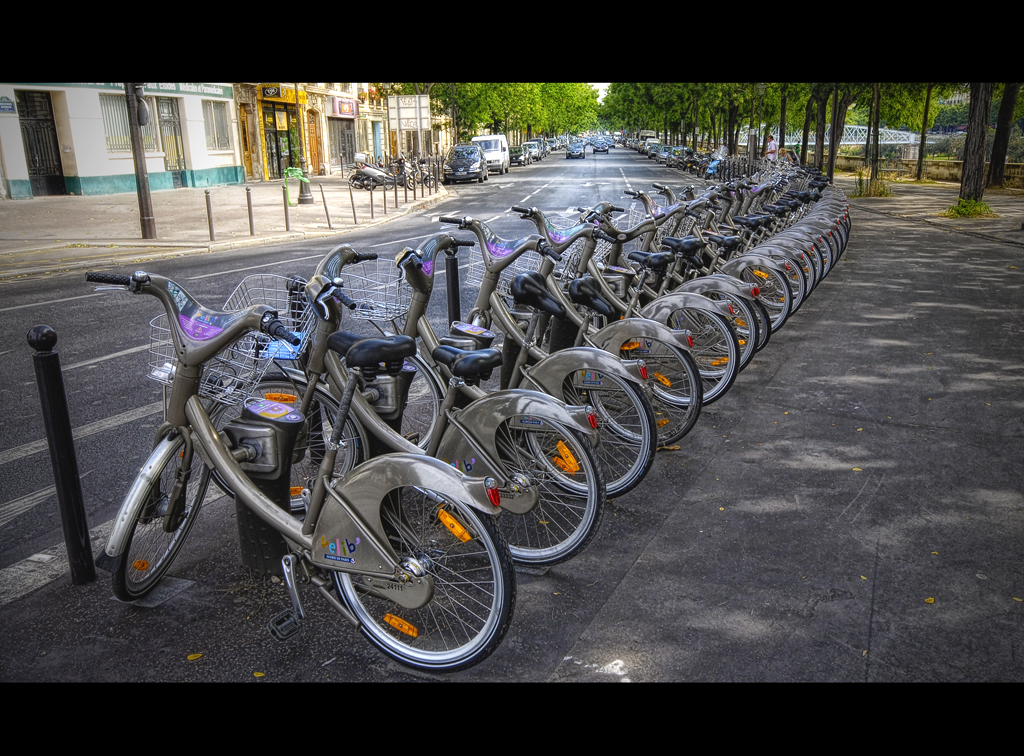 Station Vélib' - Paris