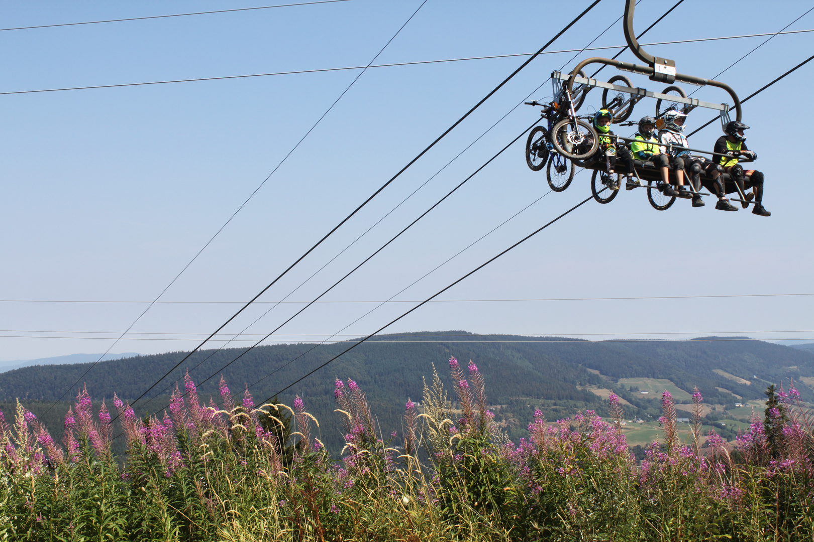 station vtt/bike du Lac Blanc 