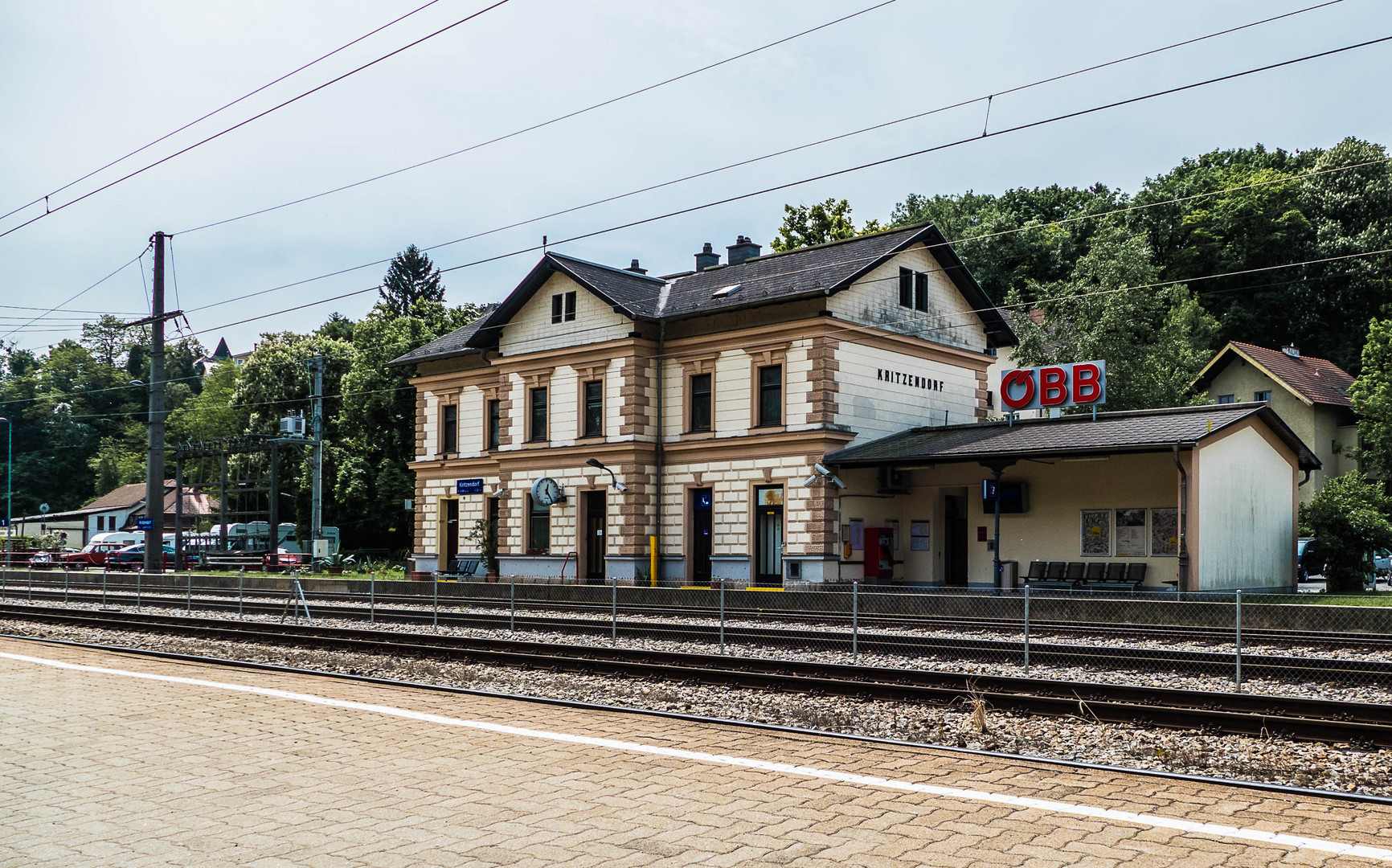 Stationsgebäude Kritzendorf an der Donau