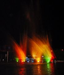 statt Feuerwerk diesmal Wasserspiele zu Silvester