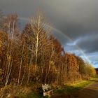 Statt Feuerwerk - ein Regenbogen