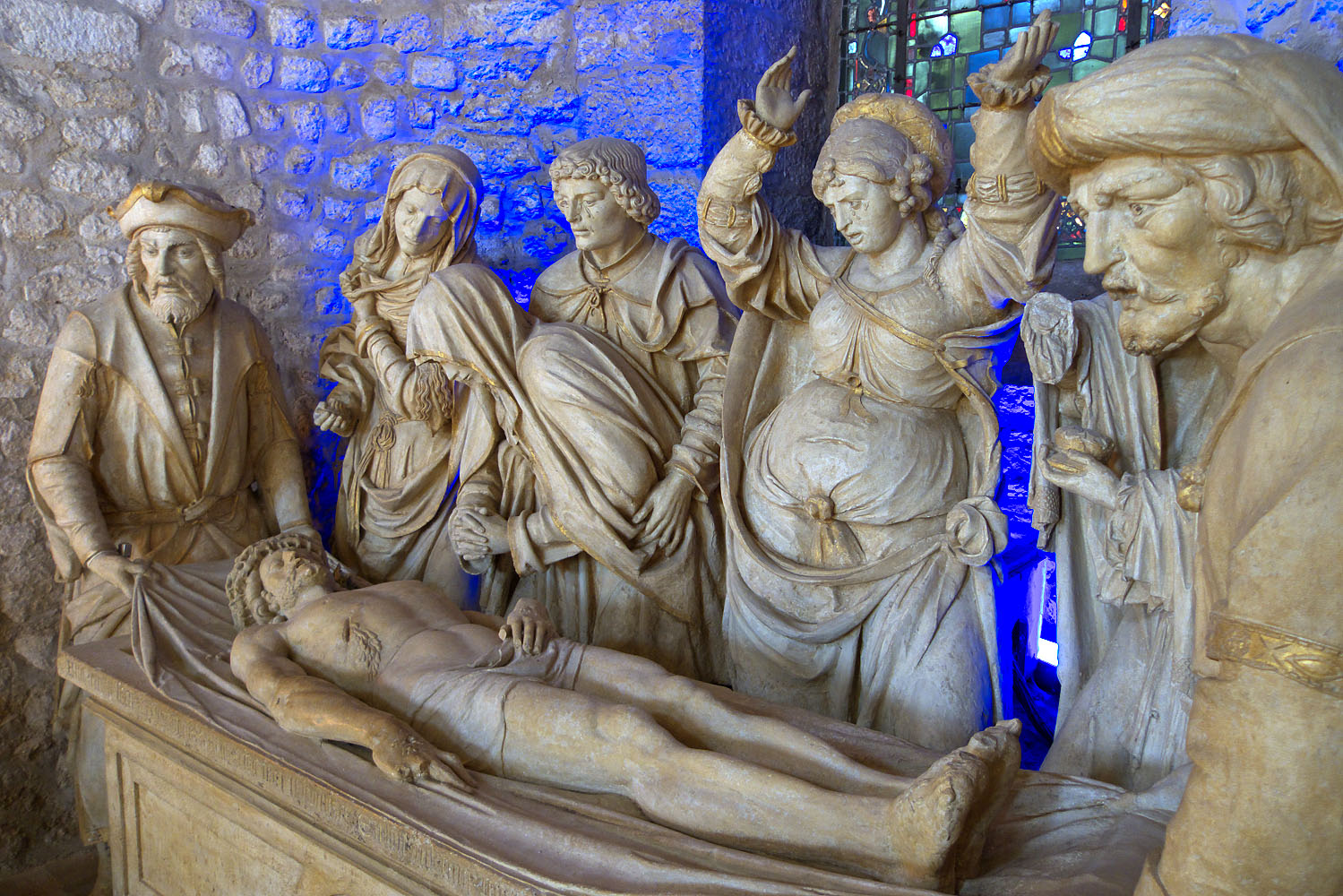 Statuaire, basilique St-Rémi de Reims