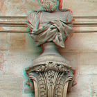 Statue (3D Rot/Cyan Brille)