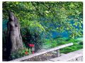 Statue am Blautopf von Markus Kasseler