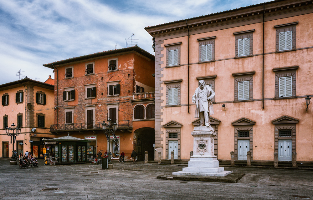 Statue am Piazza