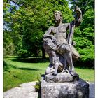 Statue at Holker Hall & Gardens