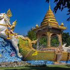 Statue at Wat Chai Chumphon Kanchanaburi