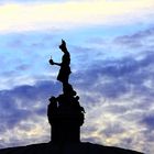 Statue auf dem Pavillion im Hofgarten in München