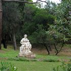 Statue auf der Insel Brijuni